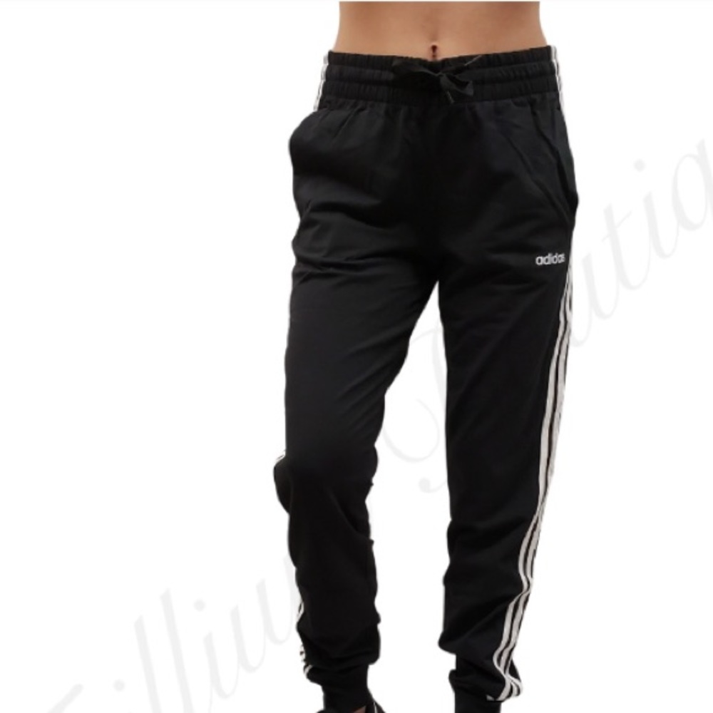 Adidas women’s 3 striped French terry joggers - Picture 3 of 7